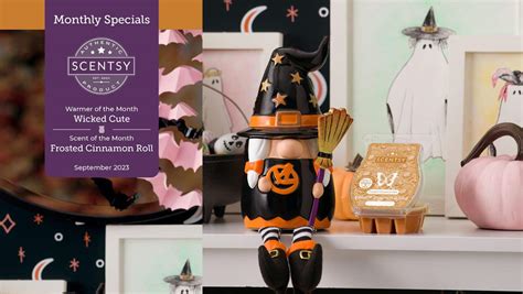 scentsy september 2023 warmer of the month|Scent & Warmer Of The Month .